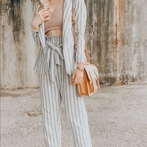 Striped Beachy Pants